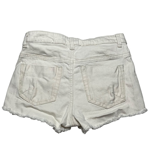 Mossimo high rise beige shorts size 3 - Picture 5 of 7